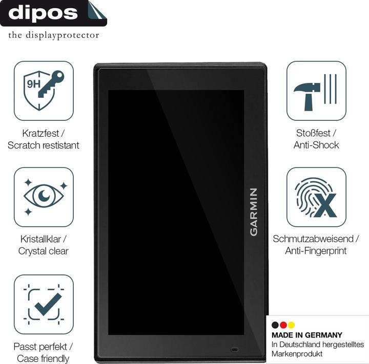 Produktbild Dipos Anti-Shock Displayschutz 9H