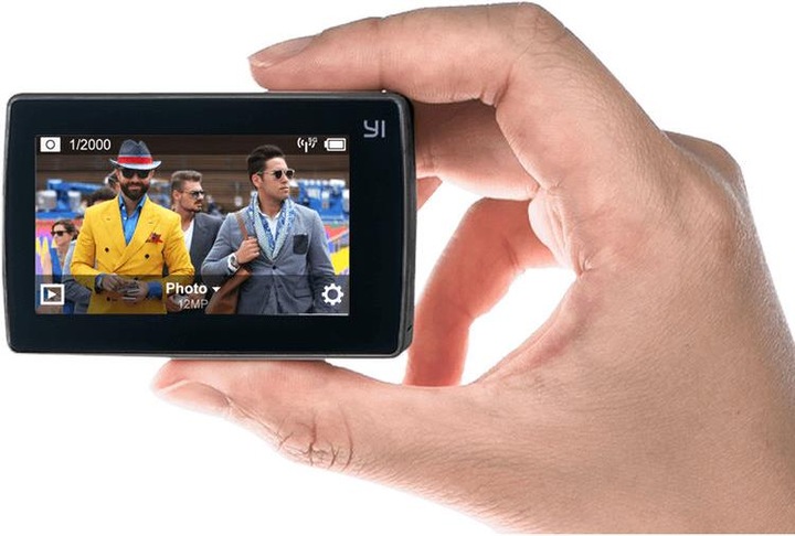 Produktbild YI 4K Action Kamera Schwaz + wasserdichtes Gehäus (30p, WLAN, Bluetooth)