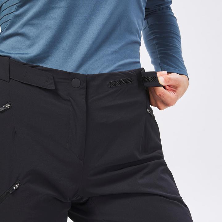 Actual product image Quechua Wanderhose Damen - MH500 schwarz (31)