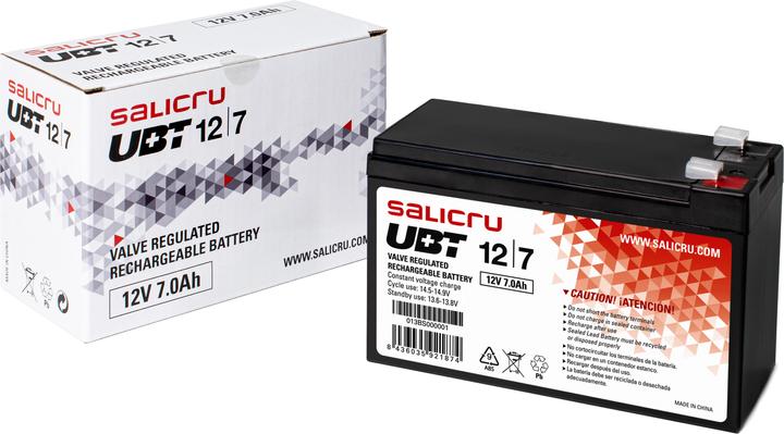 Image du produit Salicru UBT 12/7 - Batterie UPS - 1 x Acide de plomb 7