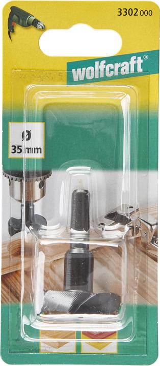 Actual product image wolfcraft 1 cylinder drill WS ø15x90mm (8 mm)