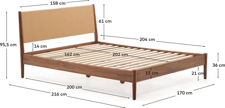 Actual product image Kave Home Elan (160 x 200 cm)