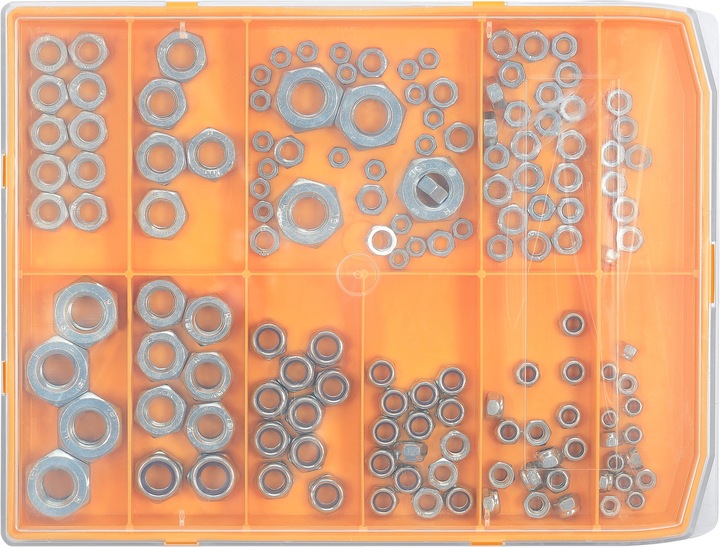 Produktbild BestaPac Muttern Sortiment (M8, M6, M10, M3, M5, M4)