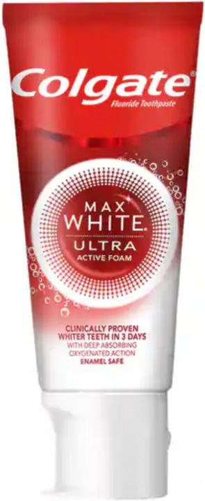 Actual product image Colgate Max White Ultra Active Foam Whitening (50 ml)