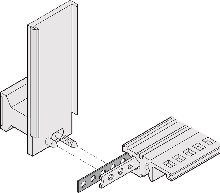 Actual product image Schroff Punch strips - Punch strips 42TE USABLE