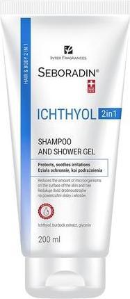 Produktbild Seboradin Ichthyol Anti-Dandruff Shampoo and Gel for Atopic Sensitive Skin 2-in-1 (Flüssiges Shampoo)