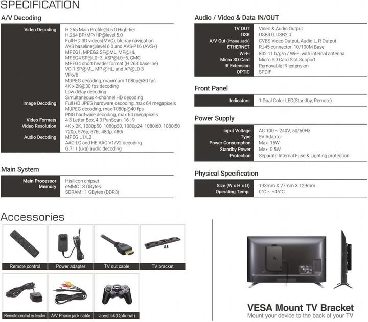 Image du produit Formuler Z Prime (8 Go, IPTV (ready))