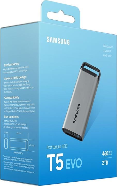 Immagine prodotto Samsung T5 EVO (2 TB)