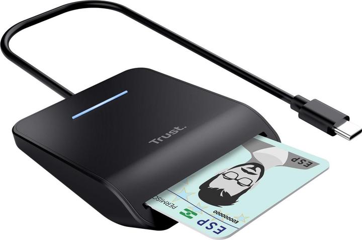 Trust PRIMO USB-C DNI Smartcard Reader (USB-C)