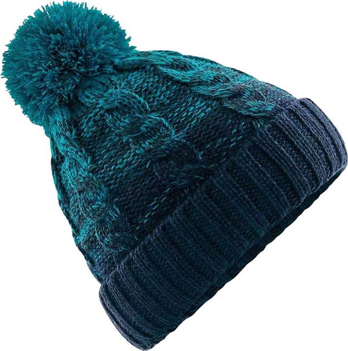 Produktbild Beechfield Erwachsene Ombre Pom Pom Beanie