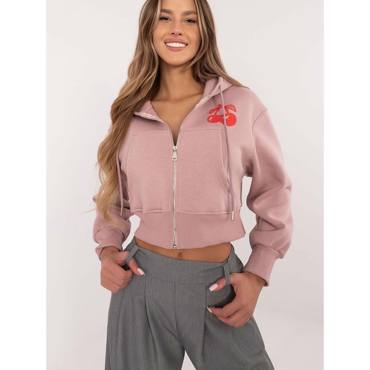 Factory Price, Damen, Pullover, Sweater, Rosa, (L)