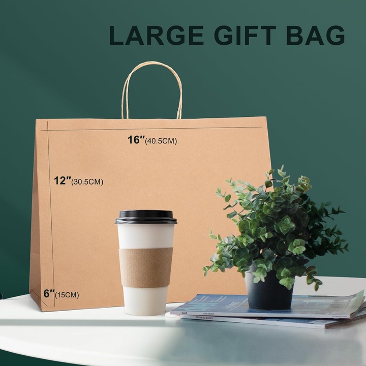 Produktbild Switory Papiertüten mit Henkel (25 x)