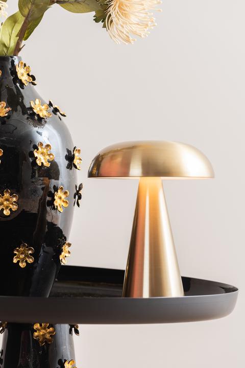Immagine prodotto Leitmotiv - Tafellamp Rachel LED - Geborsteld goud