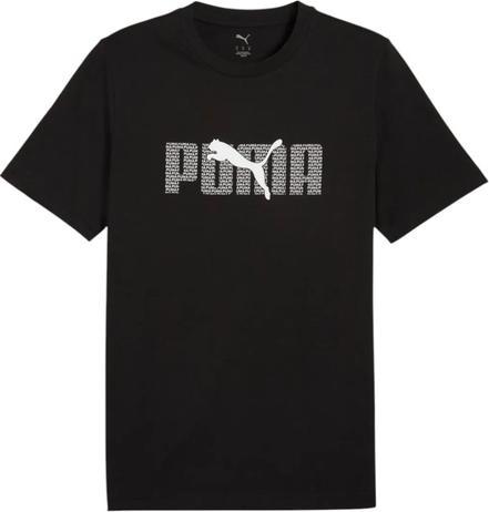 Actual product image Puma ESS LOGO LAB Tee Black (M)