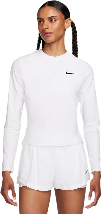 Image du produit Nike Spring Advantage 1/4 Zip Manches Longues Blanc Femme (XS)