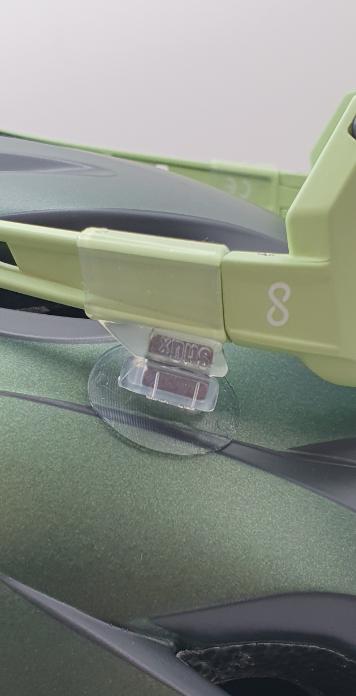 Immagine prodotto StiQx Portaocchiali magnetico, trasparente, taglia M (circonferenza tempie 17-38 mm)