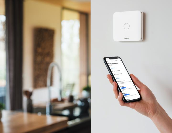 Actual product image Netatmo Smart smoke detector + carbon monoxide detector