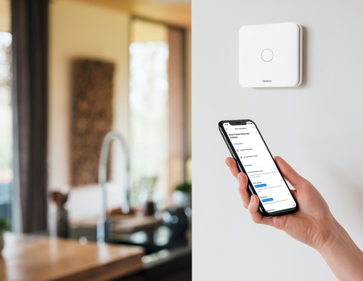 Produktbild Netatmo Kohlenmonoxidmelder (CH-Version)