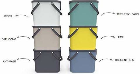 Image du produit Rotho Poubelle ALBULINO, 25L, jaune sp. (25 l)