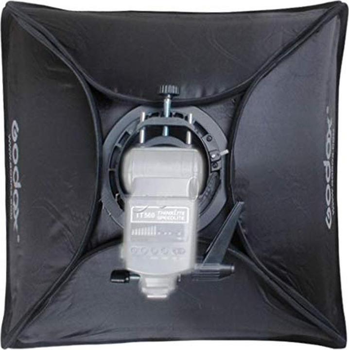 Image du produit Godox S type Bracket Bowens + Softbox 60x60cm (Boîte à lumière)