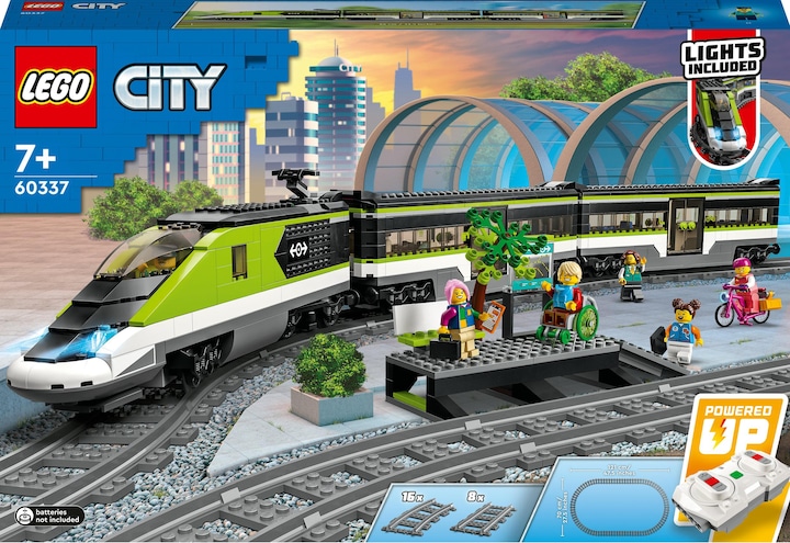 Actual product image LEGO Passenger express train (60337, LEGO City, LEGO Powered UP)