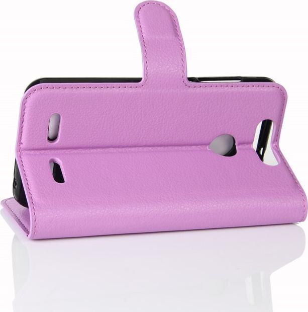 Image du produit MU Classic Étui en cuir Litchi (ZTE Blade V8 Lite)