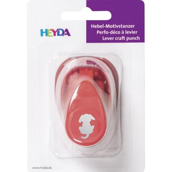 Thumbnail - Heyda, Locher, Motivstanzer für Karton bis 220g/qm Hund klein 15x15mm