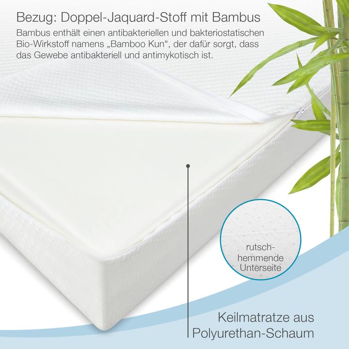 Actual product image Bestschlaf Wedge mattress (100 x 190 cm)