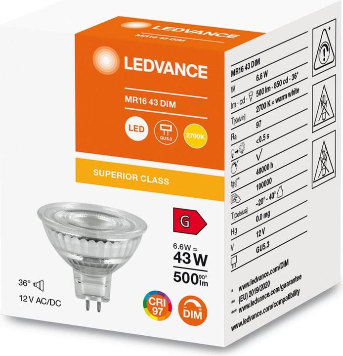Produktbild Ledvance LED-Reflektorlampe (GU5.3, 500 lm)