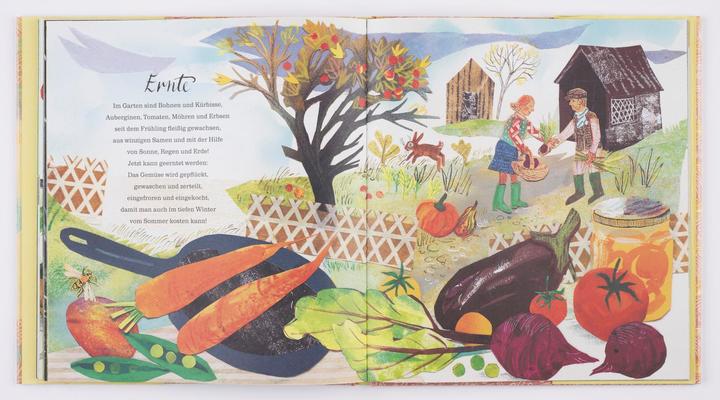 Actual product image Mein erstes grosses Buch von der Natur (German, Nicola Davies, 2013)