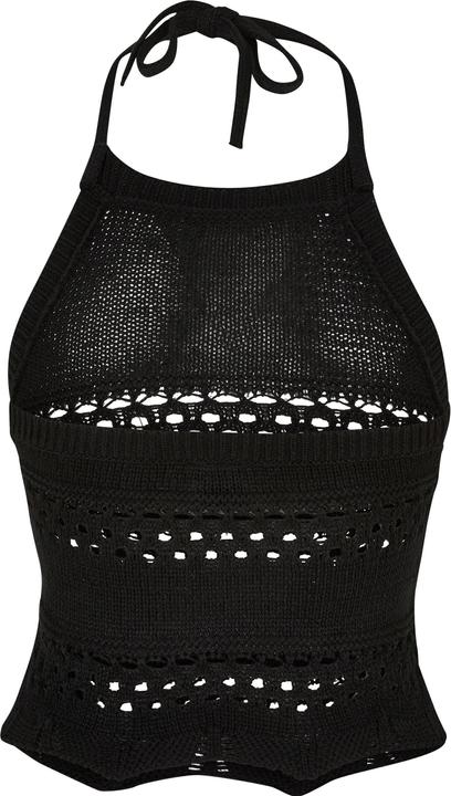 Immagine prodotto Urban Classics Top corto da donna in maglia all'uncinetto con collo alto (3XL)