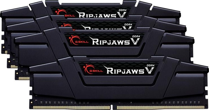 Produktbild G.Skill Ripjaws V (4 x 32GB, 3200 MHz, DDR4-RAM, DIMM)