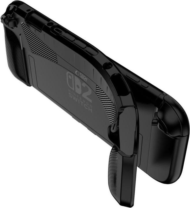 Actual product image Tech-Protect TPUCarbon Case für Nintendo Switch 2 - Schwarz