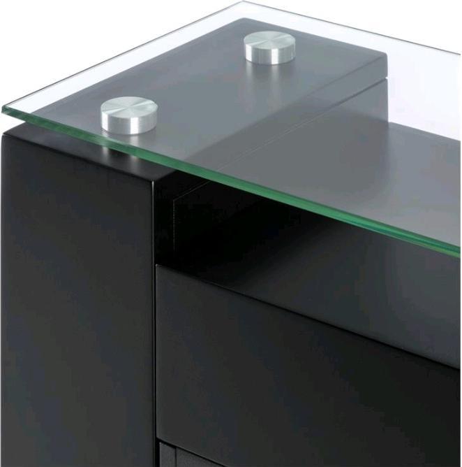 Actual product image Klarstein Studio 5 Electric Fireplace Black (1800 W)