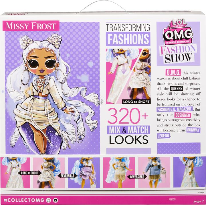 Actual product image L.O.L. Surprise! OMG Fashion Show Style Edition - Missy Frost