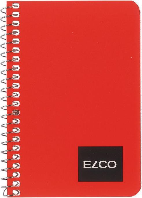 Actual product image Elco Spiral notebook (7.5 x 11 cm, Checked, Soft cover)
