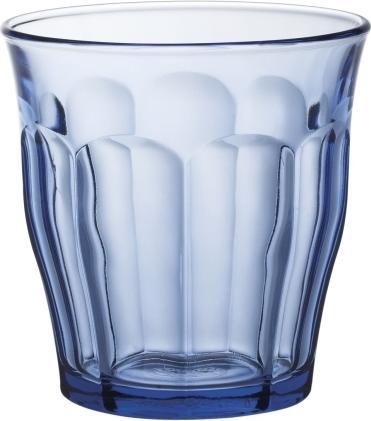 Duralex Picardie Tumbler - Hard Glas - 0.31 L - Marine - 6 Stuks (0.31 l, 6 x)