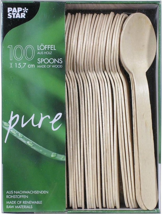 Actual product image Papstar Pure (100 x)