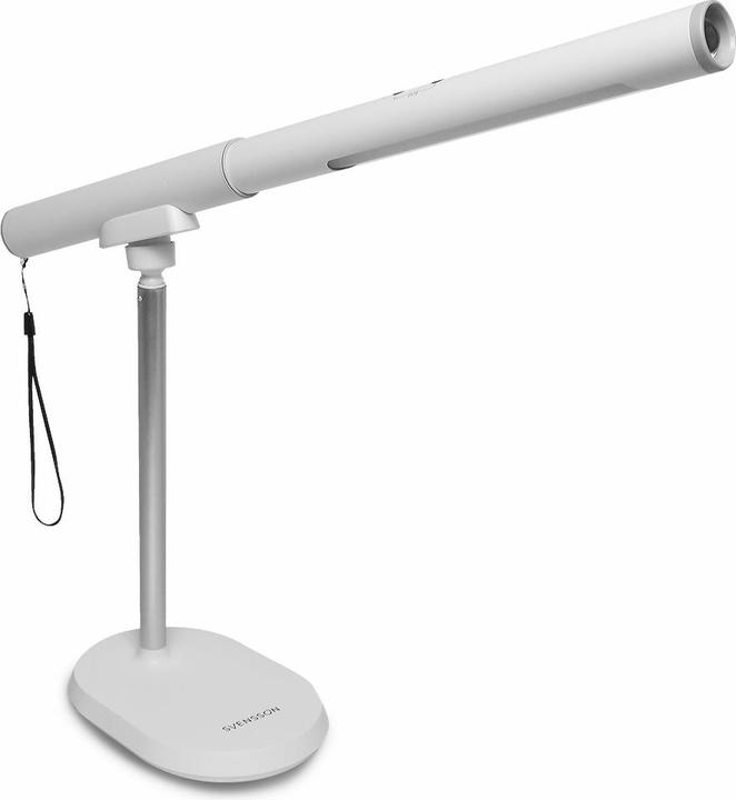 Actual product image Lasmex Svensson Desk lamp/flashlight 2in1 AMSTERDAM magnetic-detatchable 8W white