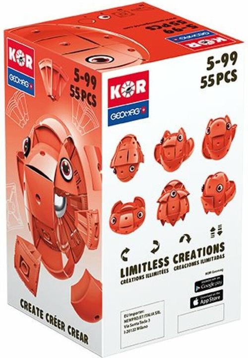 Image du produit Geomag KOR 2.0 EGG Rouge 485C