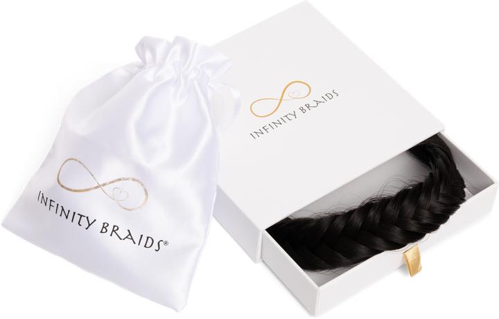 Produktbild Infinity Braids Fishtail Braid Jolie Espresso Smoke