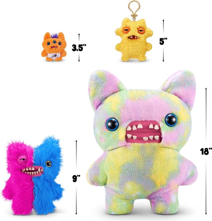 Actual product image Fuggler - Misfit Monster 9 S1 - Mr Screech (15726D) (23 cm)