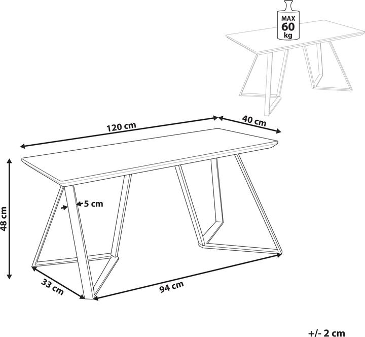 Produktbild Beliani Upton (120 cm)