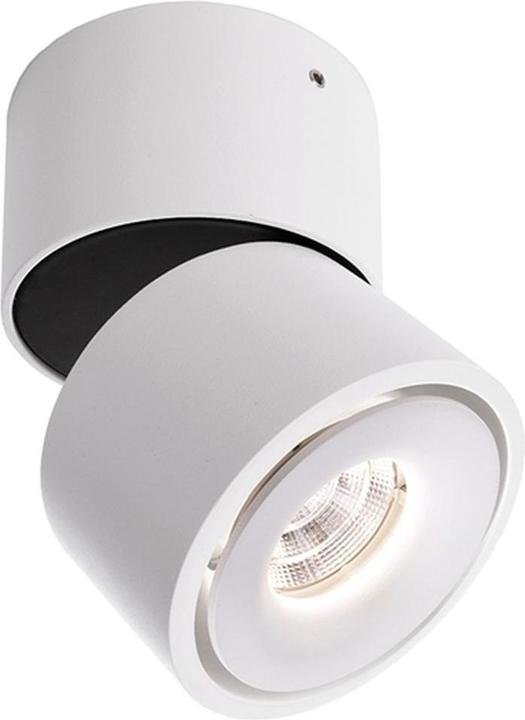 Actual product image famlights LED surface-mounted spotlight Ben made of metal in white (839 lm)