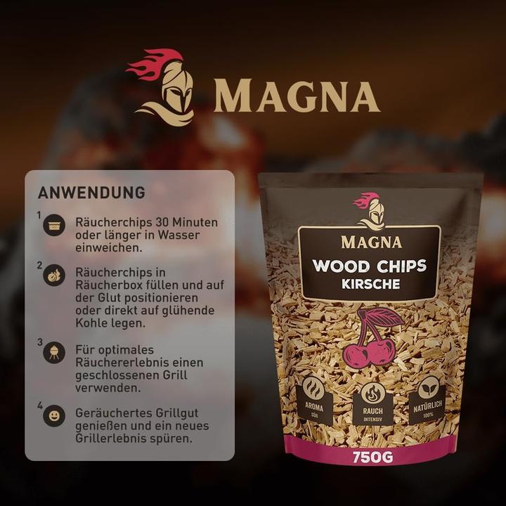Immagine prodotto Magna 5-teiliges Räucherchips-Set Kirsche
