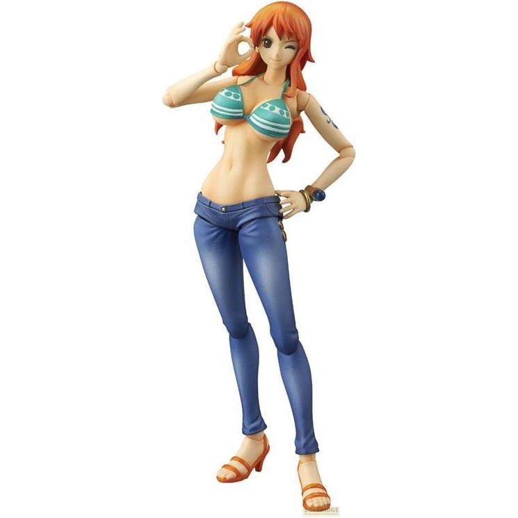 Thumbnail - Megahouse One Piece Variable Action Heroes Actionfigur Nami 17 cm