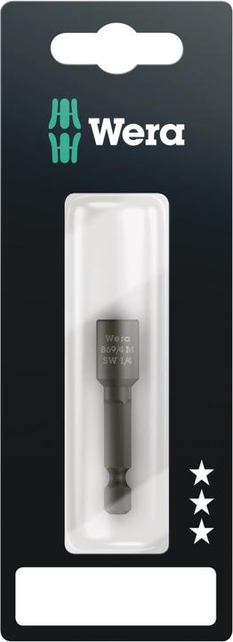 Actual product image Wera 869/4 M 1/4" x 50 mm SB (1/4")