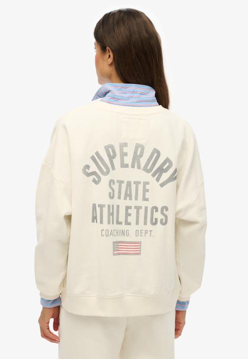 Produktbild Superdry Athletic Essentials Sweatshirt mit Rundhalsausschnitt und Print (M)