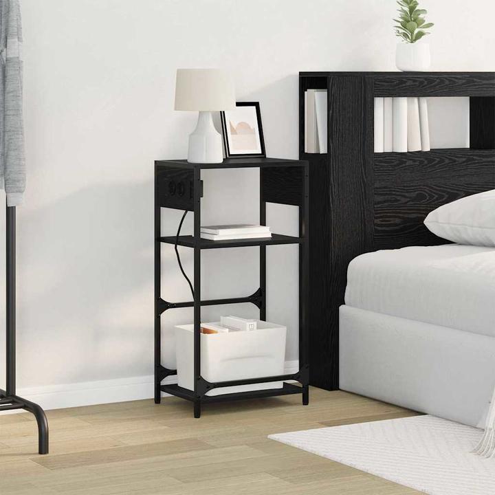 Actual product image vidaXL Bedside table (40 x 27 x 76 cm)