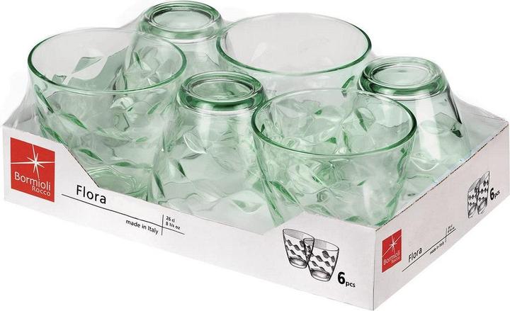 Immagine prodotto Bormioli Rocco Bicchiere d'acqua Flora (0.26 l, 6x)